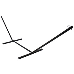 Hammock Stand with Heavy-Duty Steel Beam Construction - Black - 350 lb Weight Capacity