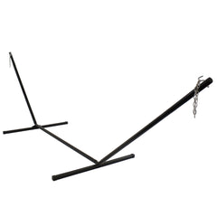 Hammock Stand with Heavy-Duty Steel Beam Construction - Black - 350 lb Weight Capacity