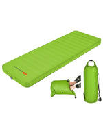 Folding Self Inflating Camping Sleeping Mattress With Carrying Bag Green