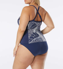 Ambition Fitted Cross Back Tankini Top