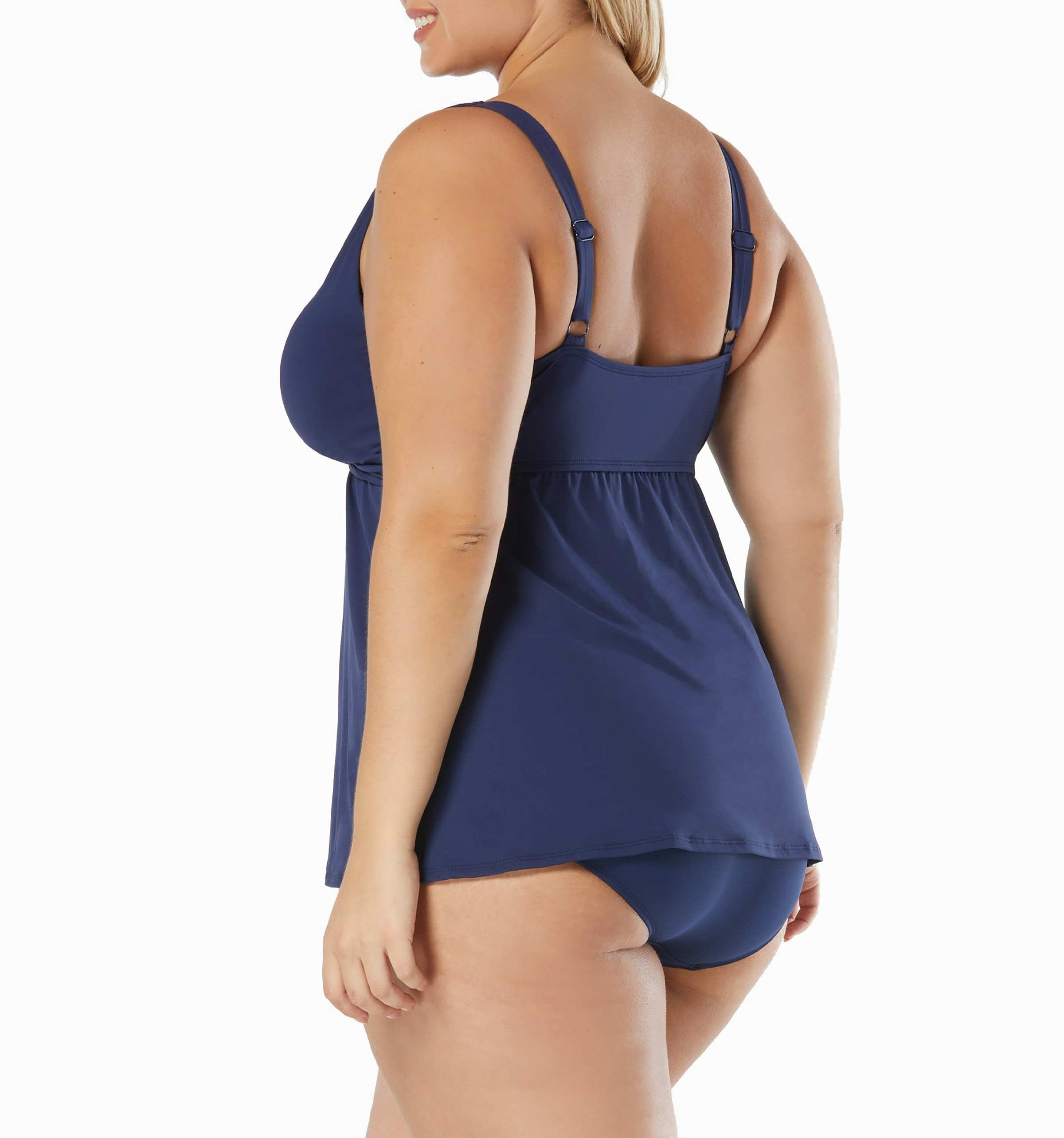  Beach House Willow Twist Tankini Top - Admiral - Bonton