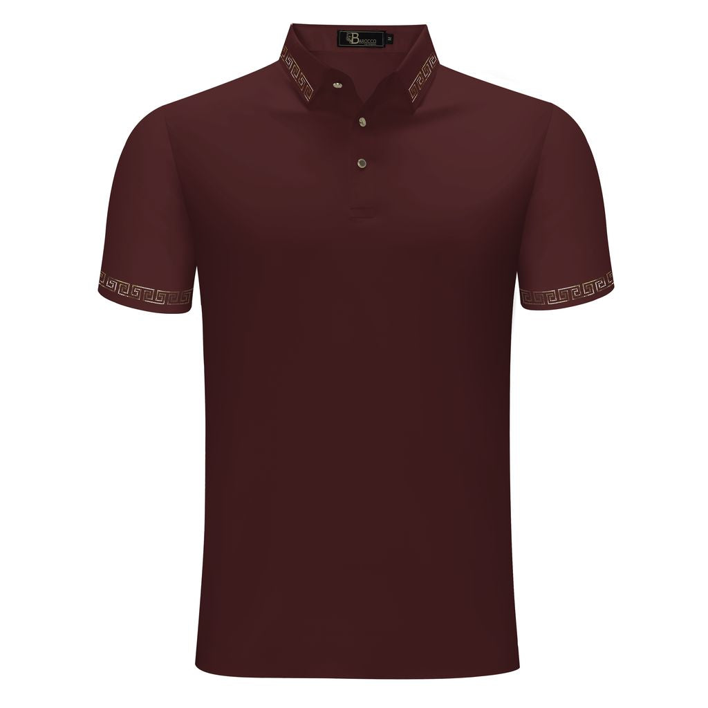  Barocco Tranquil Thread WINE/GOLD - WINE/GOLD - Bonton