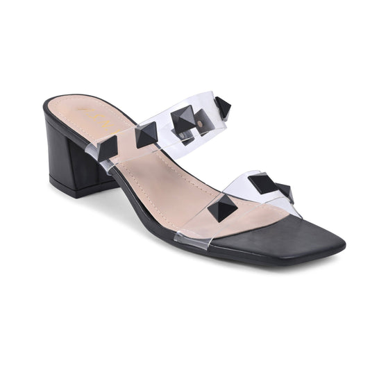 Women's Hallie Sandals-Black-6-1