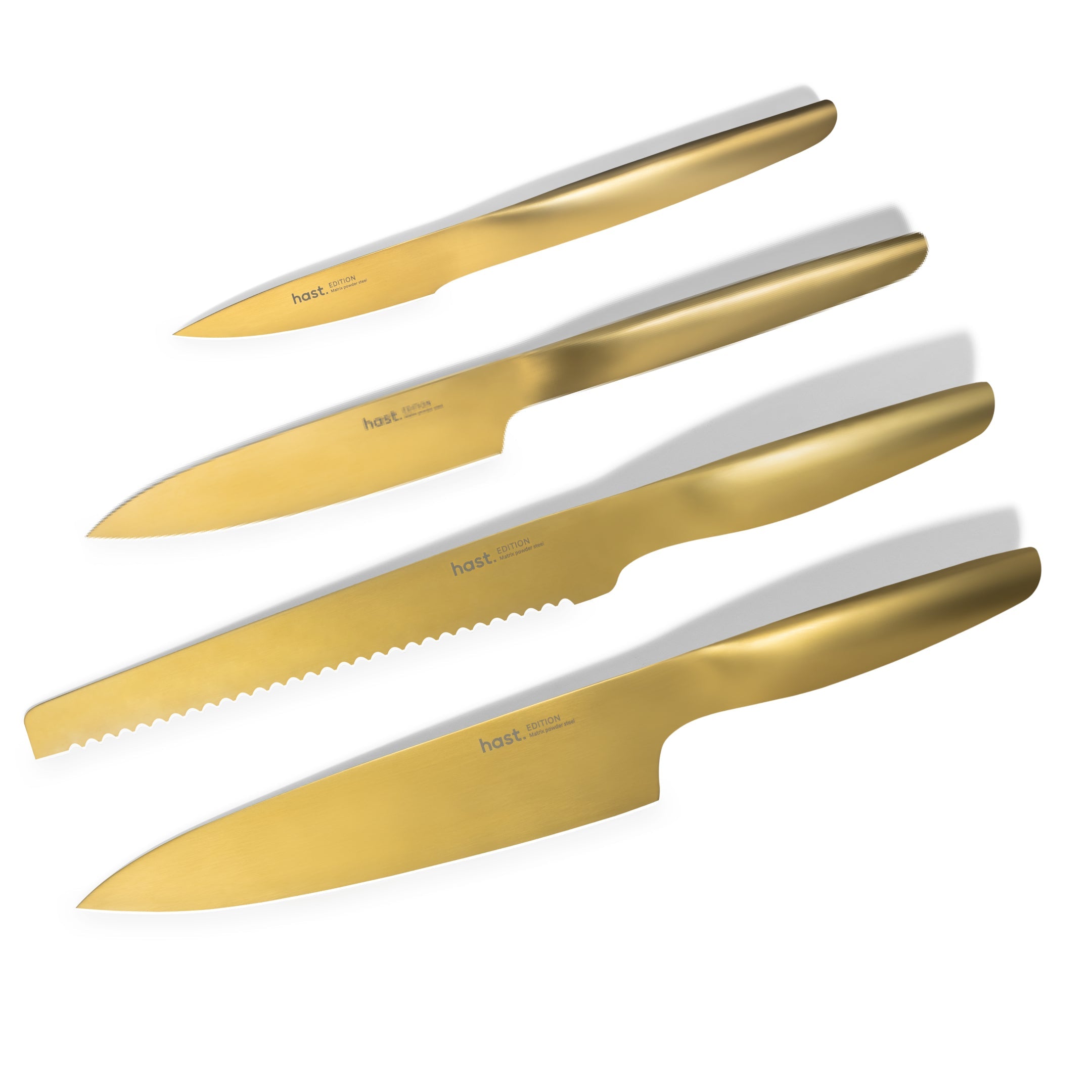  Hast 4P Modern Knife Set by Hast | Edition Series by Hast - Minimal Matte - Bonton