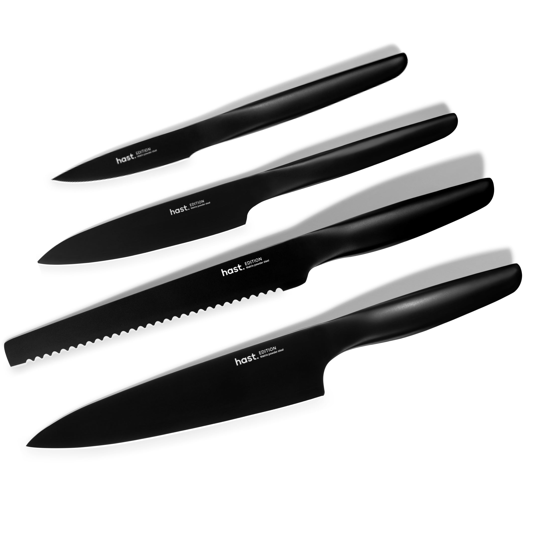  Hast 4P Modern Knife Set by Hast | Edition Series by Hast - Absolute Glossy - Bonton