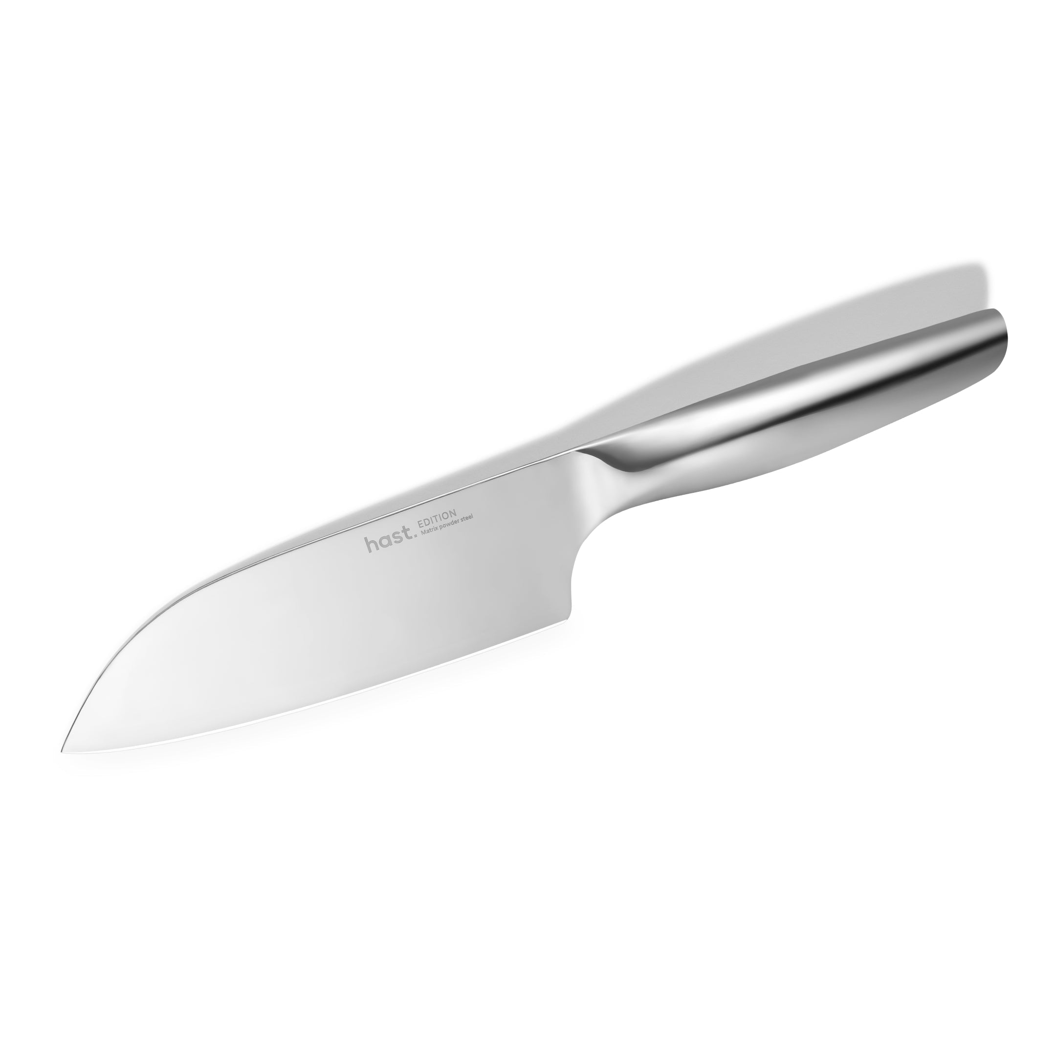  Hast Hast Edition Series Japanese Santoku Knife by Hast - Bold Gold (Ti) - Bonton