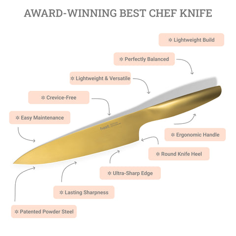 4P Modern Knife Set by Hast | Edition Series by Hast