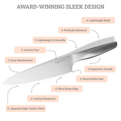 Hast Selection series 2-piece Japanese Steel Knife Set by Hast