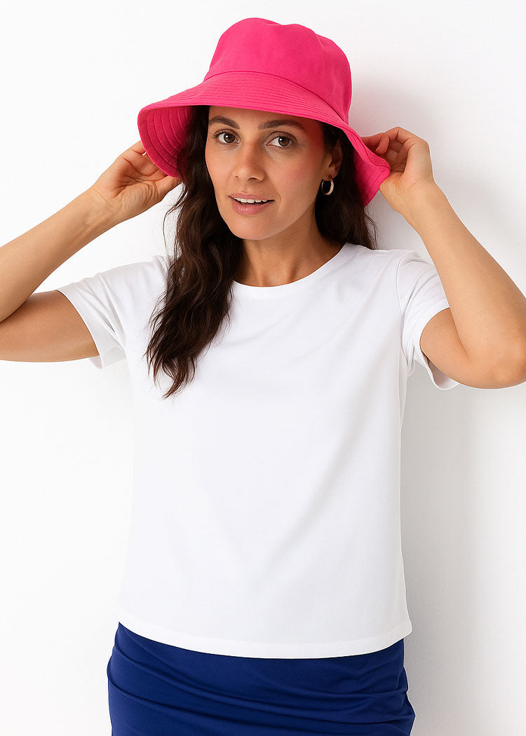  Cabana Life Magenta Bucket Hat - Default Title - Bonton
