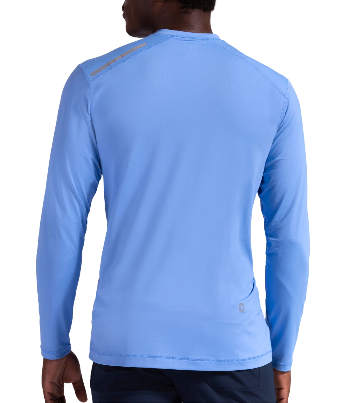  BloqUV BloqUV Men's UPF 50+ Sun Protection Long Sleeve Jet Tee Top - Indigo - Bonton