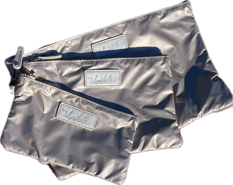 The Carly Trio Wristlet Champagne 3/15 Ship Date
