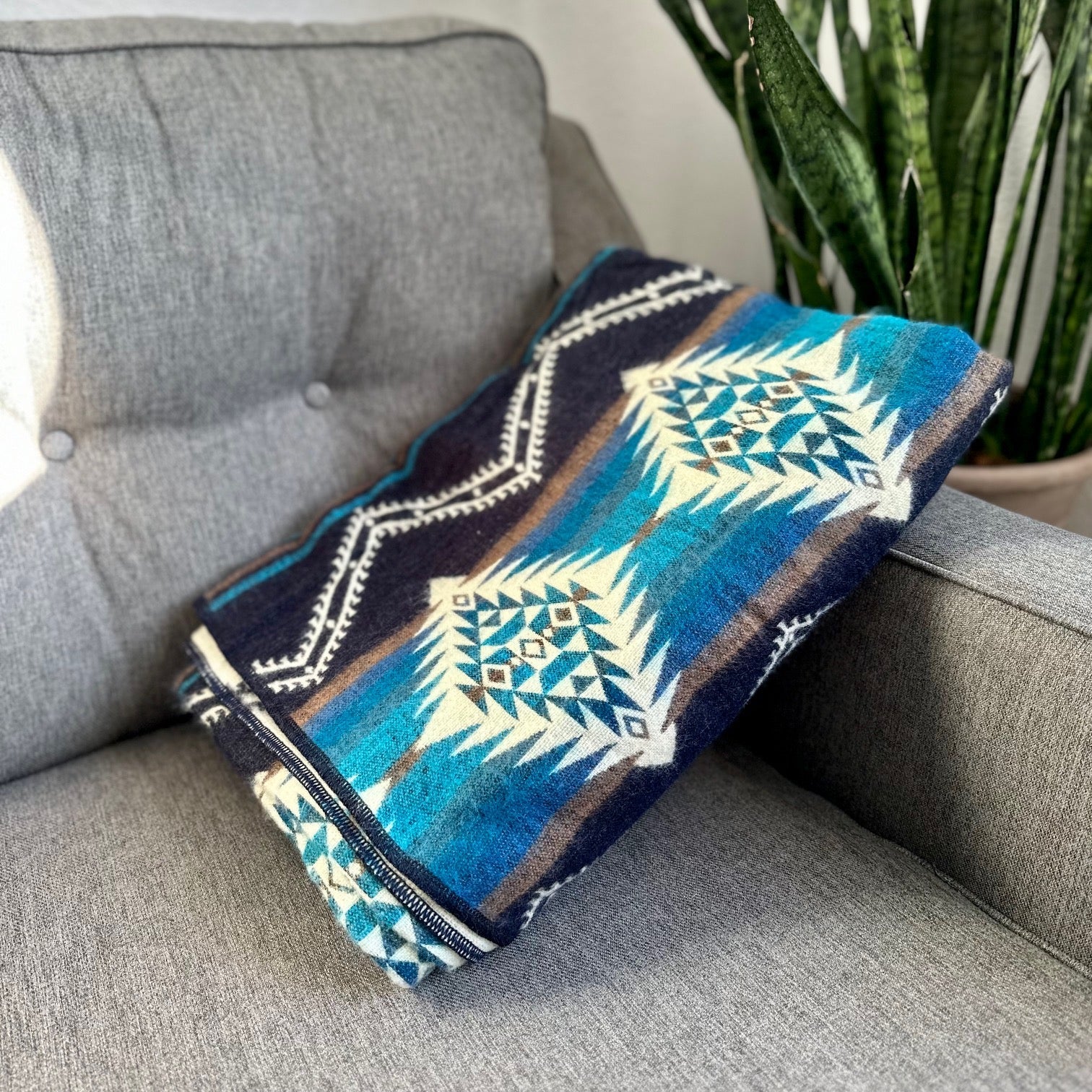  Alpaca Threadz Andean Alpaca Wool Blanket - Cobalt Blue by Alpaca Threadz - Default Title - Bonton