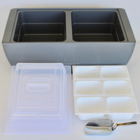Dubler Party Cooler™ | Metallic Gray by Revo Coolers