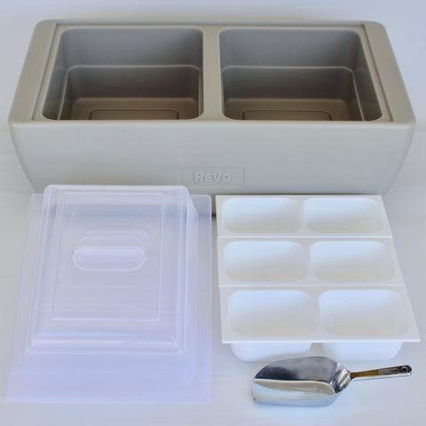 Dubler Party Cooler™ | Greige Mist by Revo Coolers