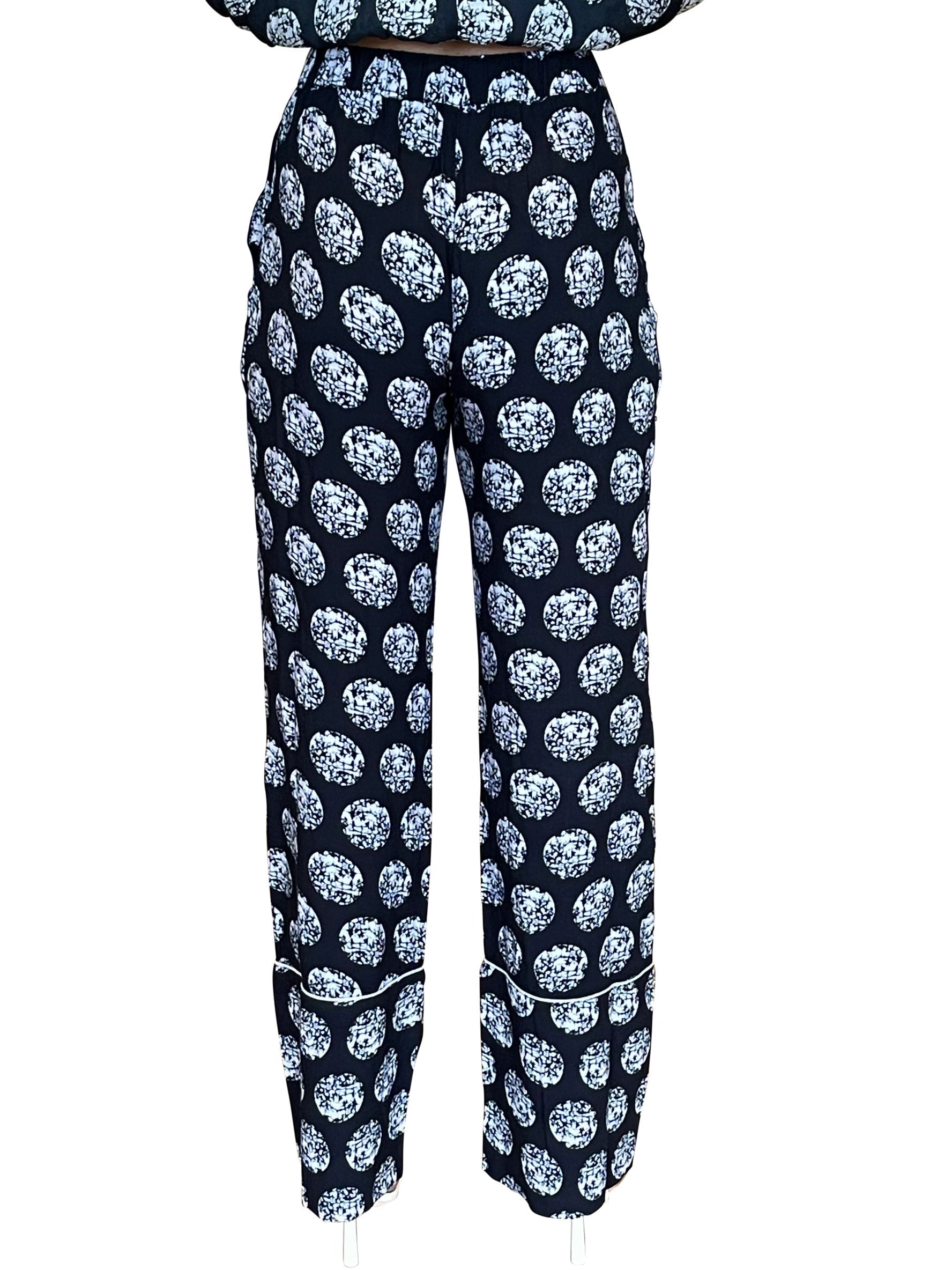  ChicNiCity SAMII PAJAMA PANT 1 - BLACK - Bonton