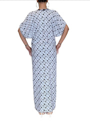 KAI Dolman Short Sleeve Button Down Maxi Dress