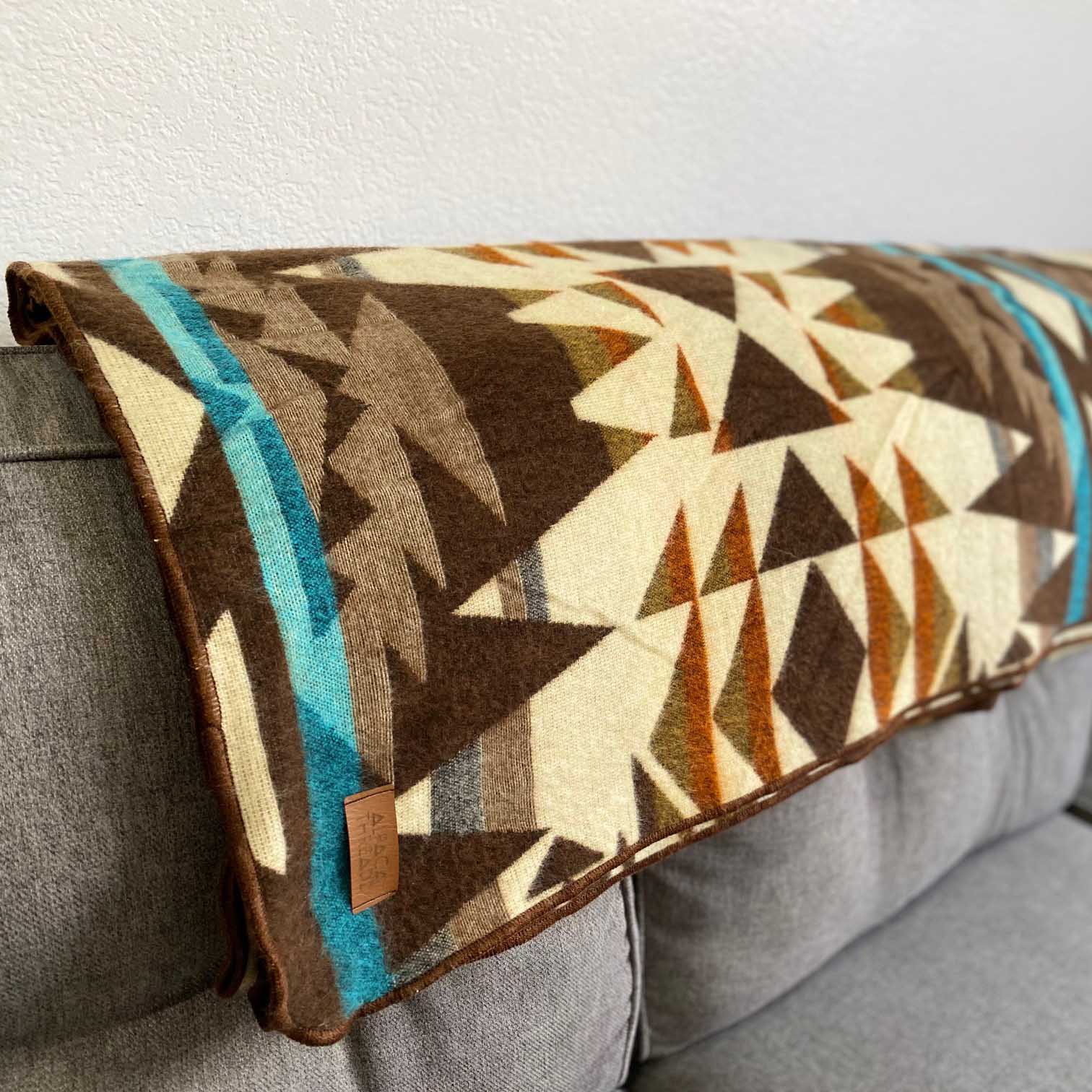  Alpaca Threadz Andean Alpaca Wool Blanket - Cowboy by Alpaca Threadz - Default Title - Bonton
