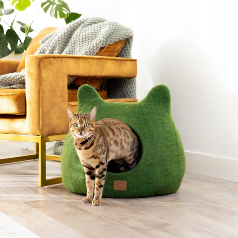 Forest Green | Ear Style Cave by Fuzzy Cove