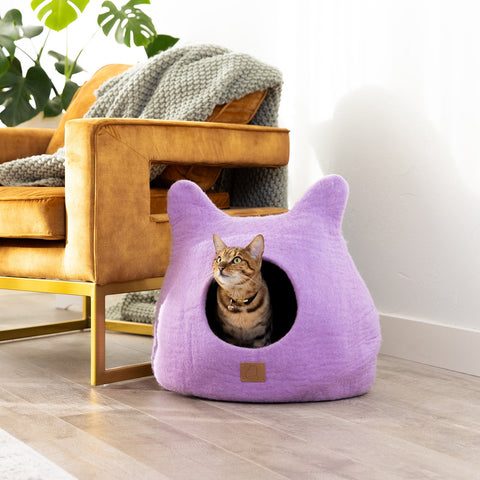 Lilac Purple | Ear Style Cave by Fuzzy Cove