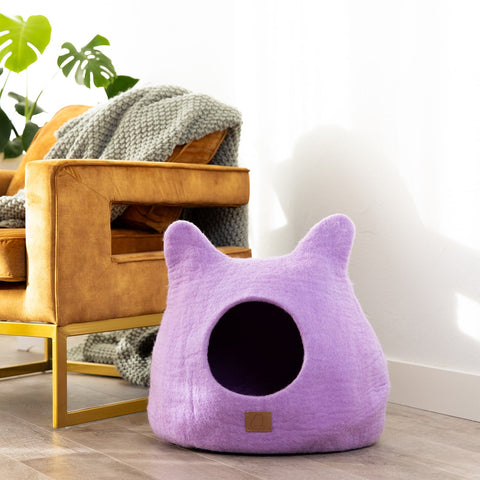 Lilac Purple | Ear Style Cave by Fuzzy Cove