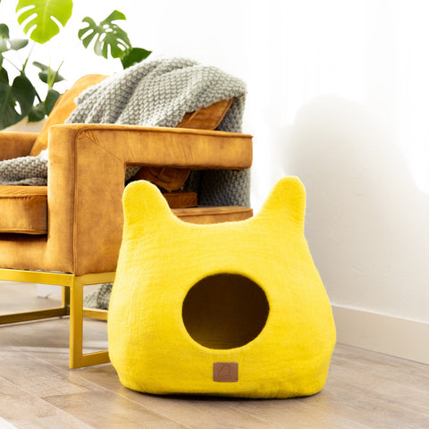 Sunny Yellow | Ear Style Cave by Fuzzy Cove