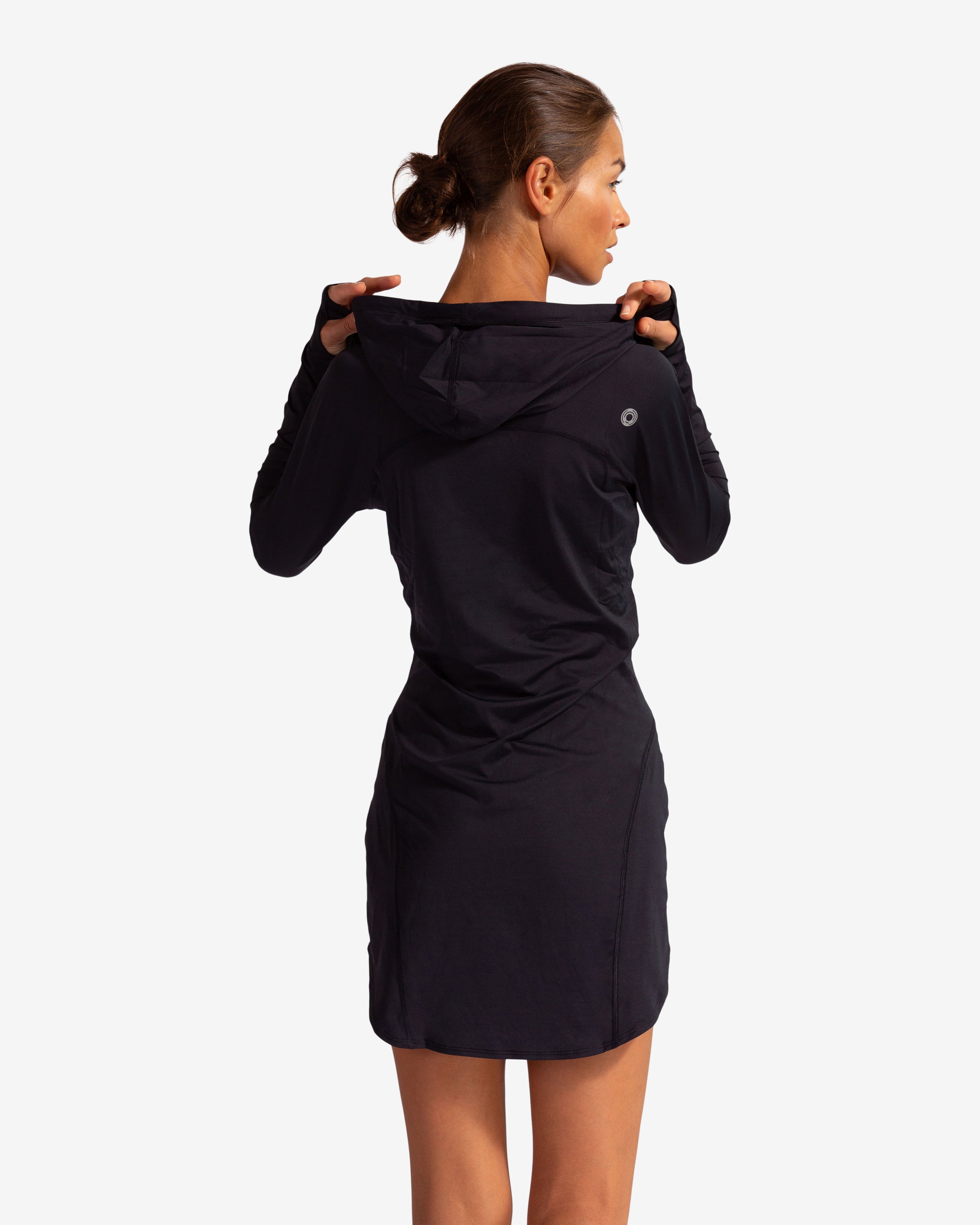  BloqUV WOMEN'S RELAXED HOODIE DRESS (2009) - Black - Bonton