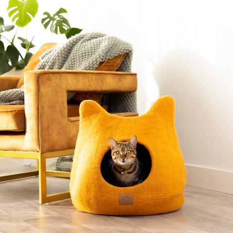 Fire Orange | Ear Style Cave by Fuzzy Cove