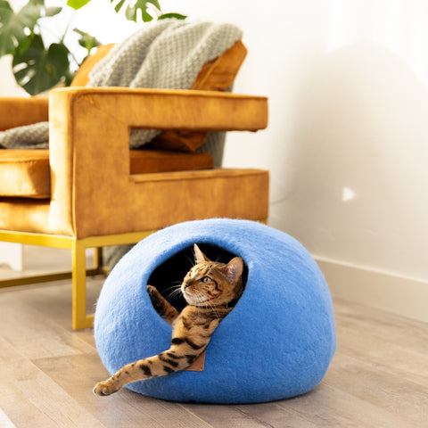 Sky Blue | Round Style Cave by Fuzzy Cove