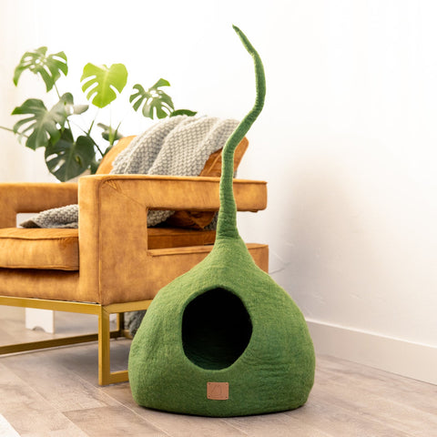 Forest Green | Tail Style Cave by Fuzzy Cove
