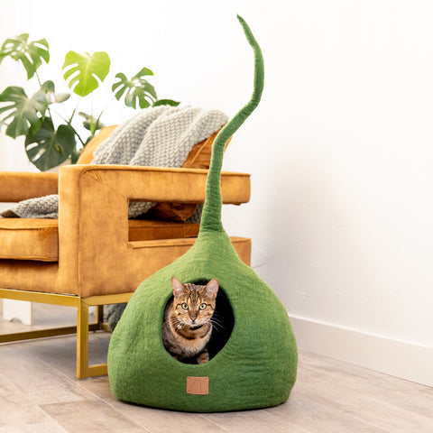 Forest Green | Tail Style Cave by Fuzzy Cove