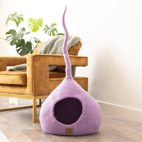 Lilac Purple | Tail Style Cave by Fuzzy Cove