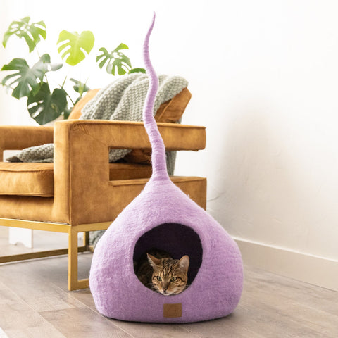 Lilac Purple | Tail Style Cave by Fuzzy Cove