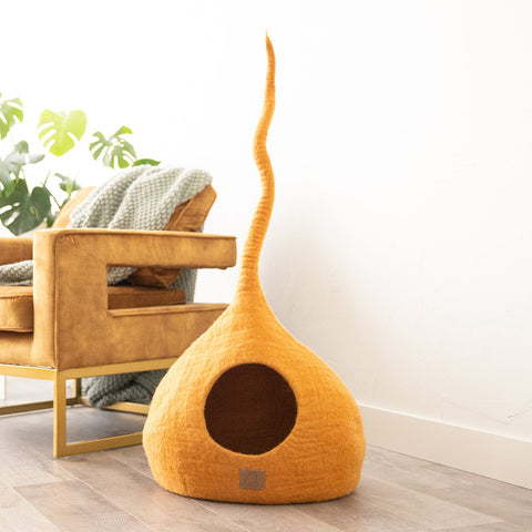 Fire Orange | Tail Style Cave by Fuzzy Cove