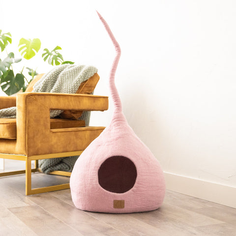 Valentine Pink | Tail Style Cave by Fuzzy Cove