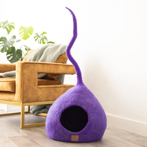 Plum Purple | Tail Style Cave by Fuzzy Cove