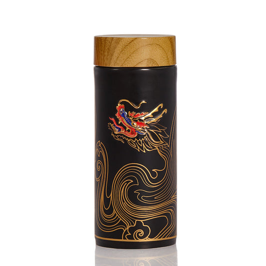 Vibrant Dragoncloud Ceramic Tumbler