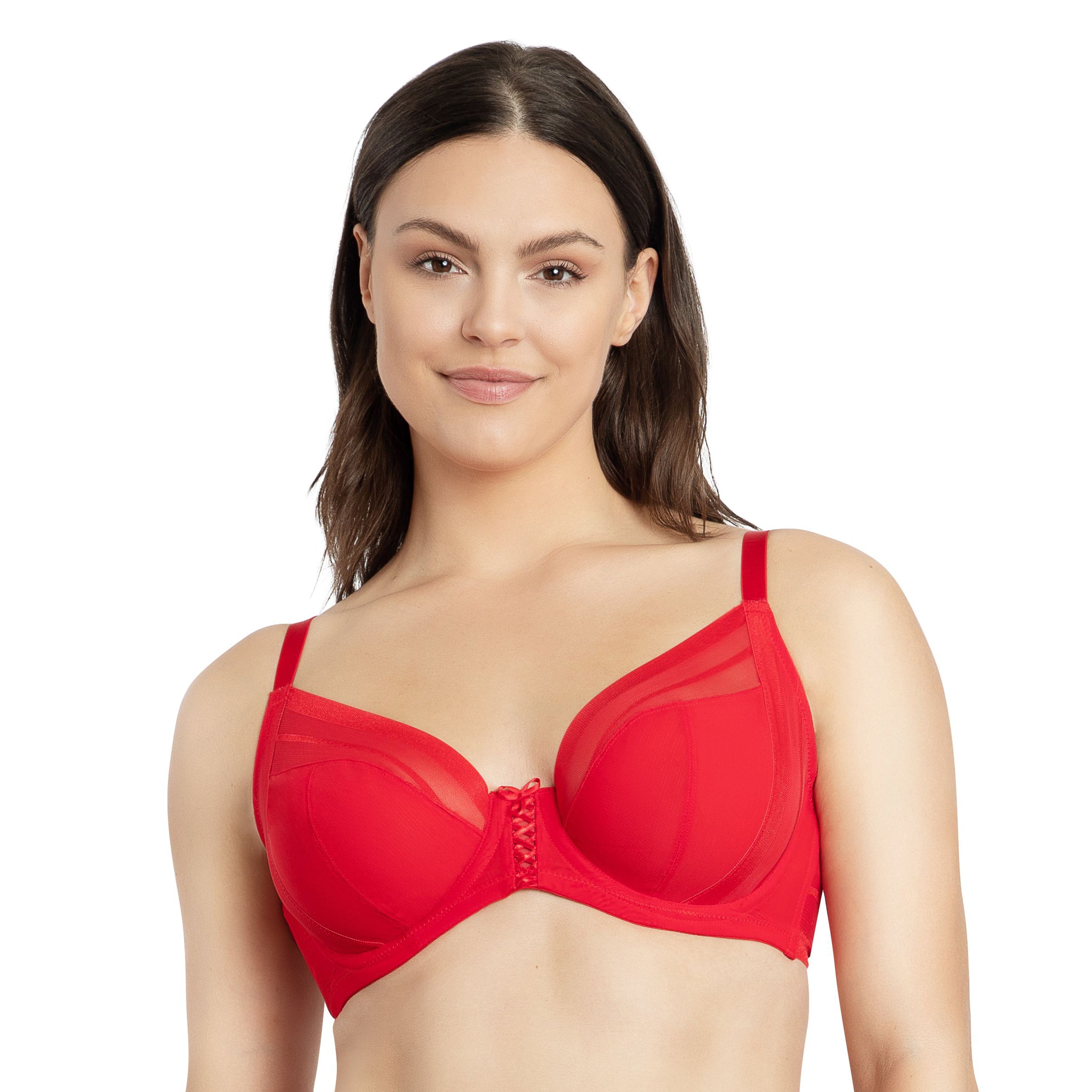  PARFAIT Shea Plunge Unlined Bra - Racing Red - Bonton