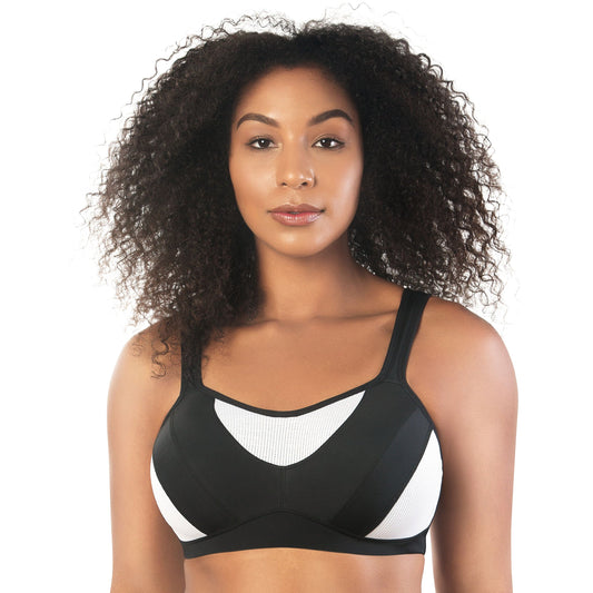 Parfait Active Dynamic Padded Performance Sports Bra-Black-30D-1