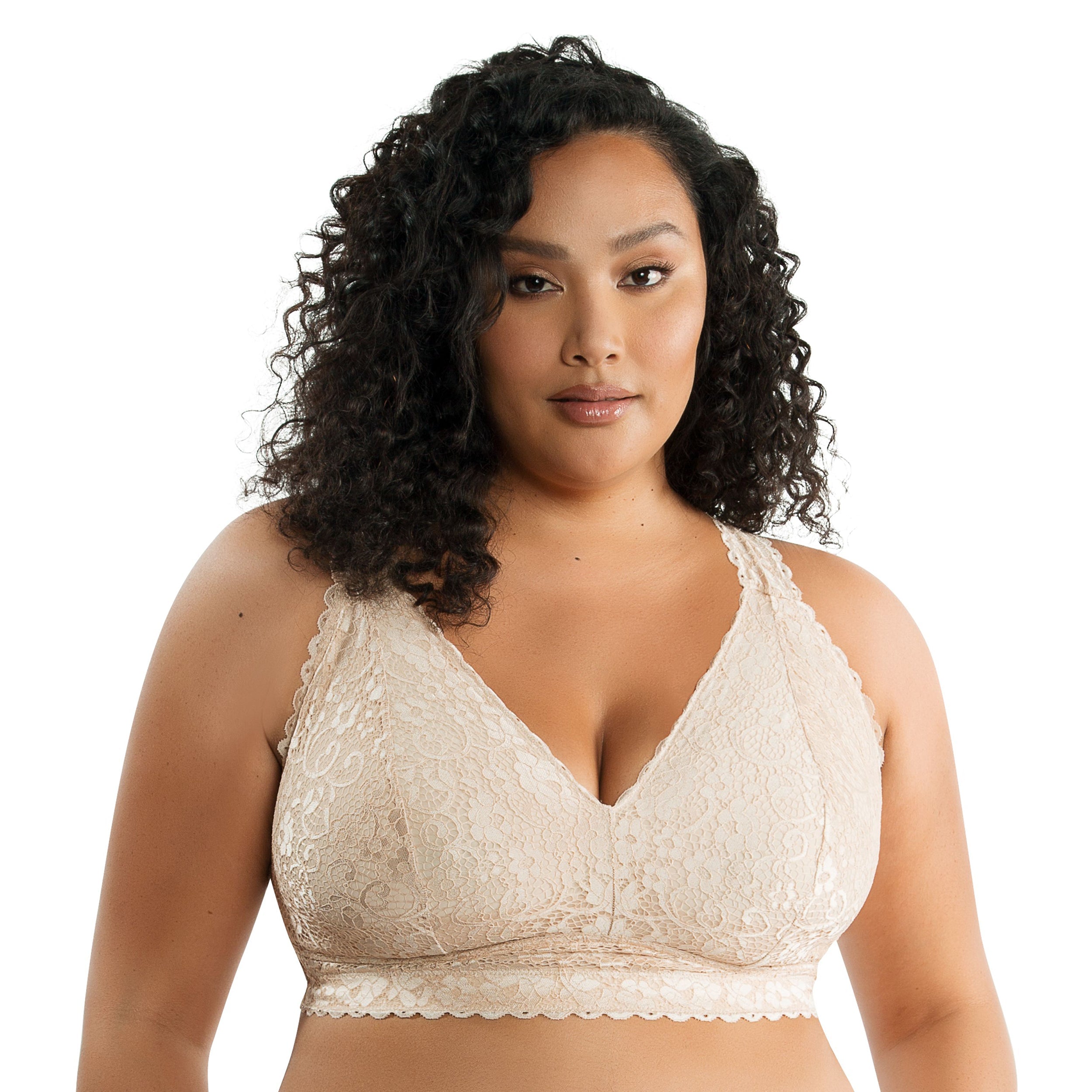  PARFAIT Adriana Wire Free Lace Bralette - Bare - Bonton