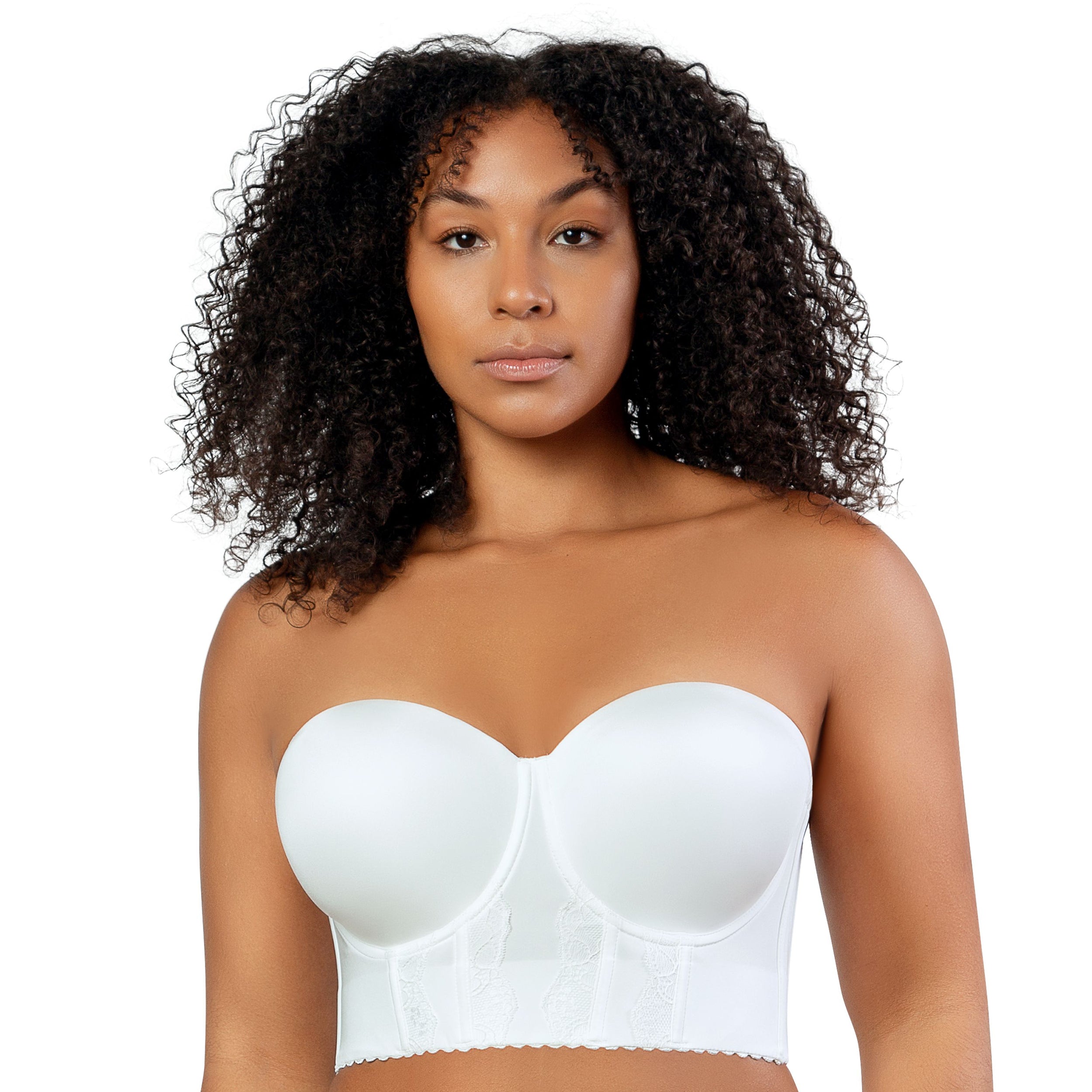  PARFAIT Elissa Bustier - Pearl White - Bonton