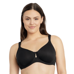 Erika Unlined Molded Bra-Black-32C-1