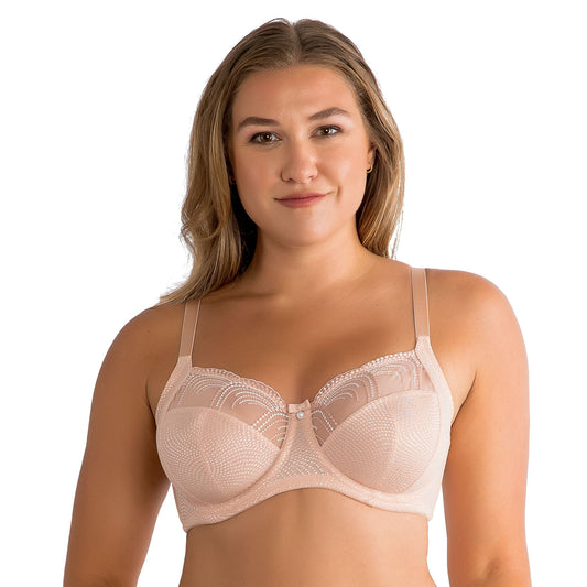 Pearl Unlined Bra-Cameo Rose-32D-1