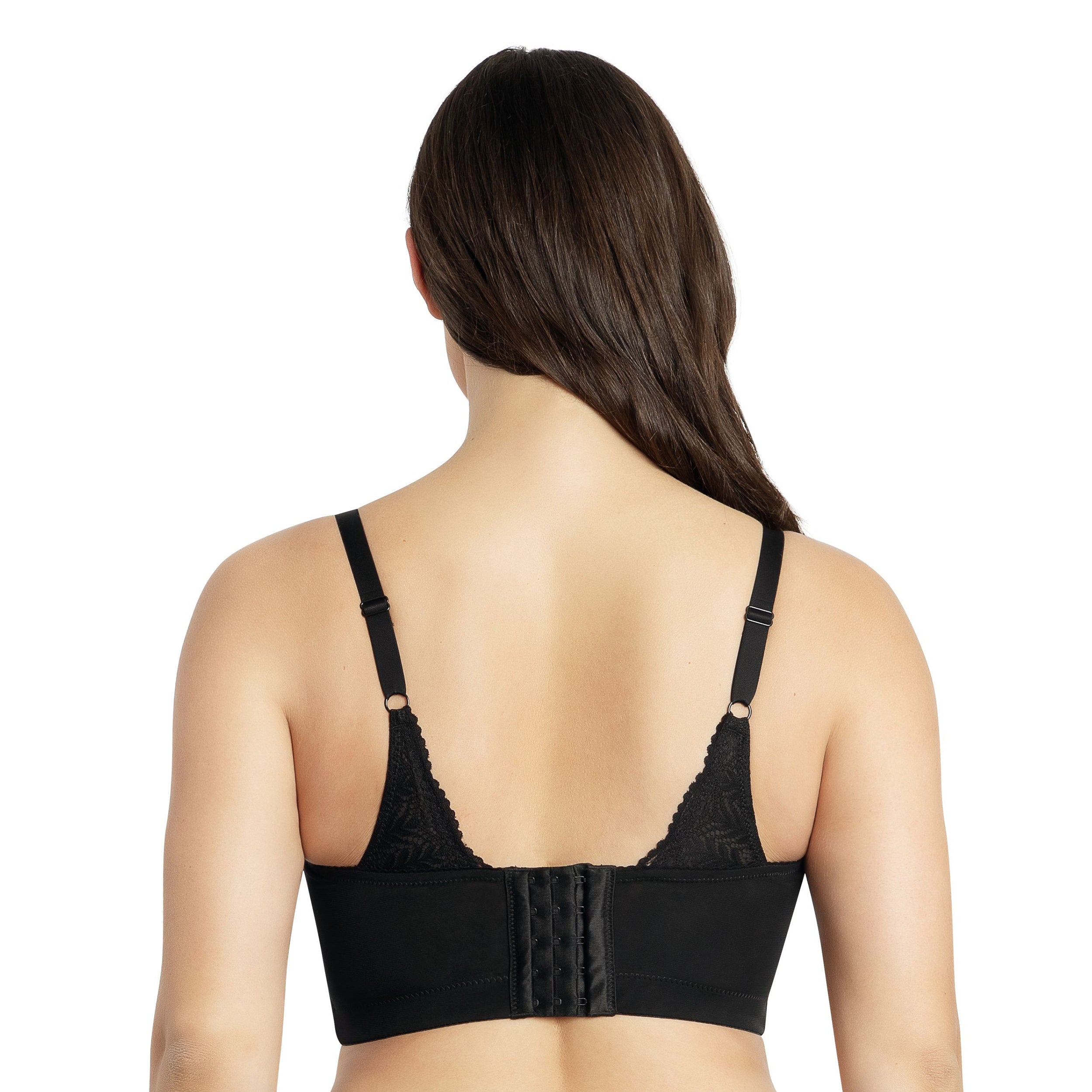  PARFAIT Mia Lace Wire-Free Padded Lace Bralette - Black - Bonton