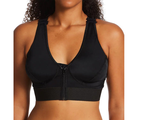 InstantRecoveryMD Compression Bra With Zip and Hook-N-Eye MD227