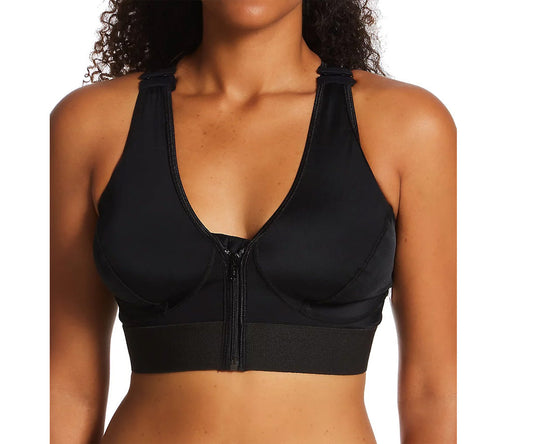 InstantRecoveryMD Compression Bra With Zip and Hook-N-Eye MD227