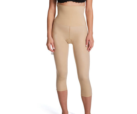 InstantRecoveryMD High Waist Cropped Leggings With 2 Sides Zippers MD226