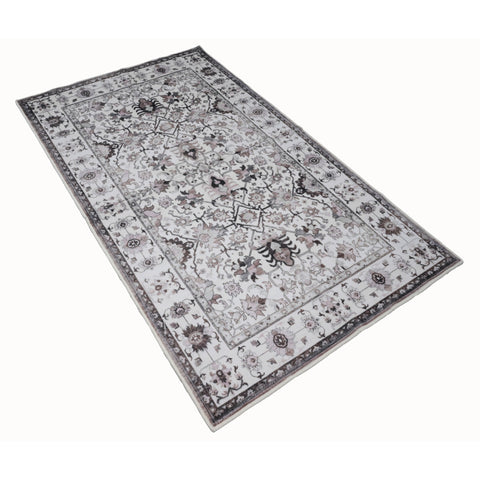 Bibb Home Washable Flannel Printed Accent Rug With Latex Back 1-2-Pack 20x30