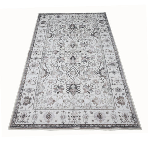 Bibb Home Washable Flannel Printed Accent Rug With Latex Back 1-2-Pack 20x30