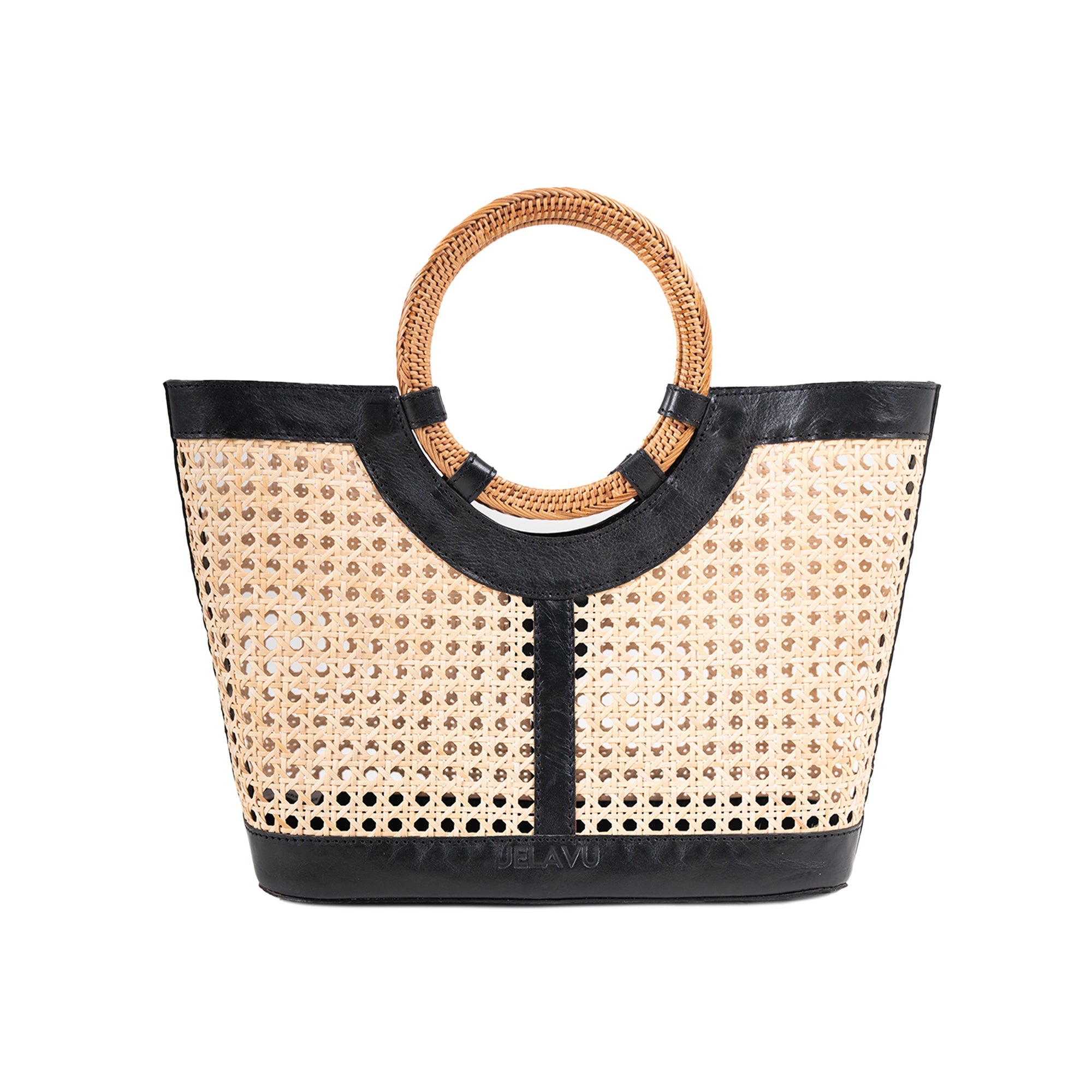  Jelavu Hilton - Large Satchel - Black - Bonton