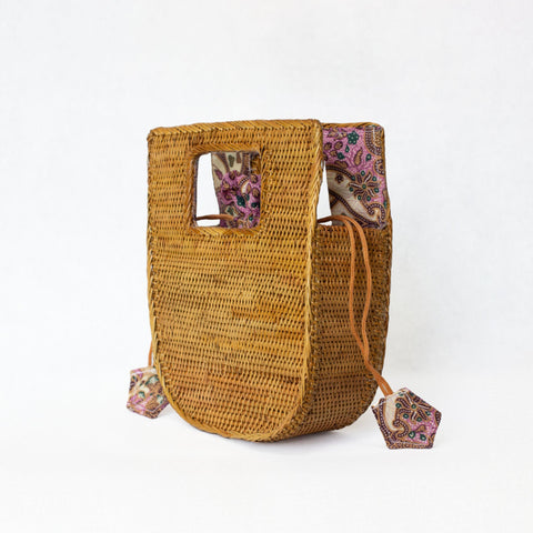 Jelavu Vita Rattan- Chic Satchel Bag